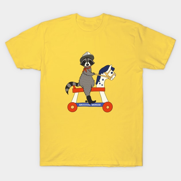 The Raccoon Ranger T-Shirt by Alissa Carin